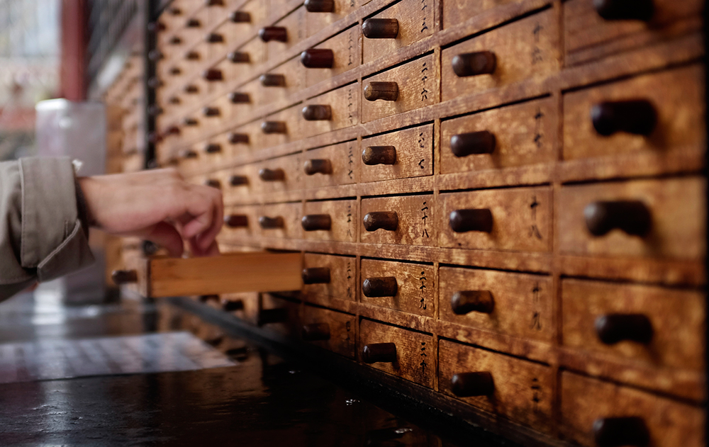 Drawers - Card index box